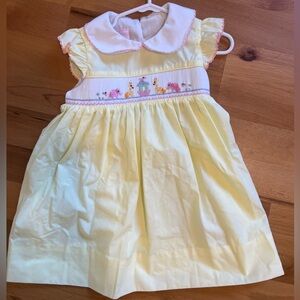 Petit Bebe smocked  18m dress